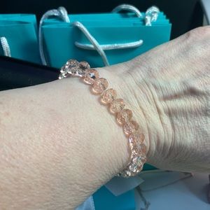 Rose Quartz Crystal Bracelet